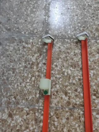 Picas de playa naranjas de 150cm