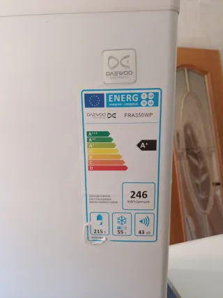 Frigorífico y congelador Daewoo