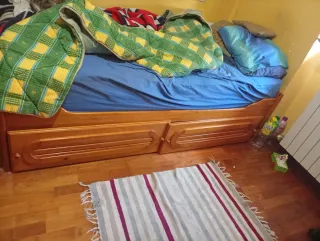 Cama nido con cajones