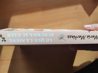 Lo que la nieve susurra al caer