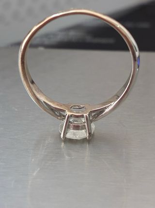 Anillo Oro 18k 1.14 Ct Diamante Natural