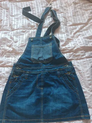 Vestido Peto Vaquero