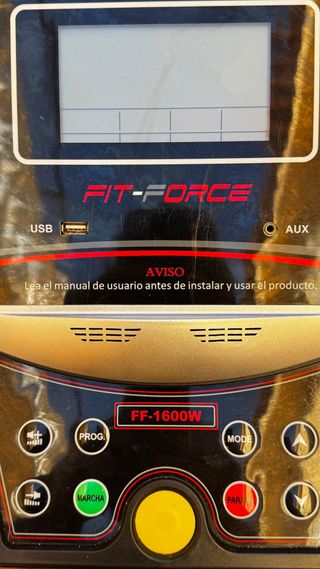 Cinta de Correr FIT FORCE FF1600