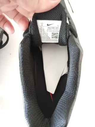 Zapatillas Nike Shox R4 Negro Blanco Rojo