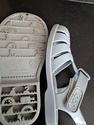 Sandalias Igor grises talla 22