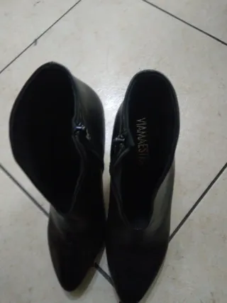 Scarpe donna Viamaestra pelle n.40 nuove