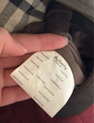 Cappotto Burberry Uomo Taglia M