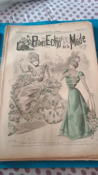 Rivista Le Petit Echo de la Mode 1898