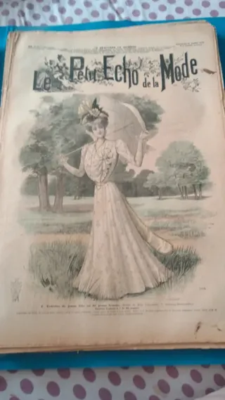 Rivista Le Petit Echo de la Mode 1898