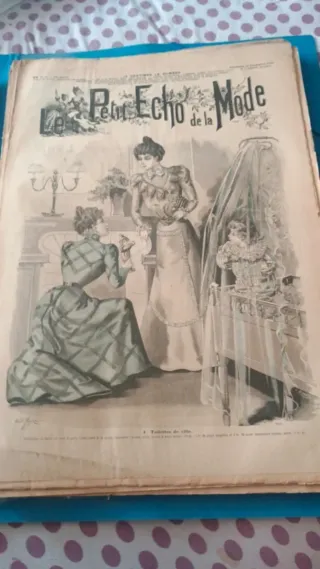 Rivista Le Petit Echo de la Mode 1898