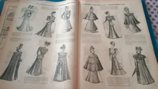 Rivista Le Petit Echo de la Mode 1898