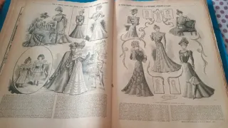 Rivista Le Petit Echo de la Mode 1898