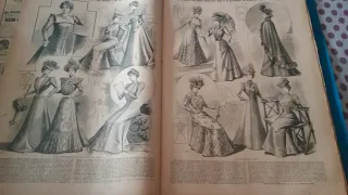 Rivista Le Petit Echo de la Mode 1898