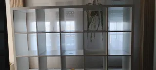 Estantería modular blanca