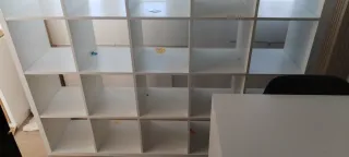 Estantería modular blanca