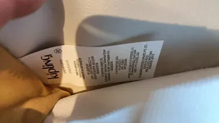 Monedero cartera grande Kipling beige mujer