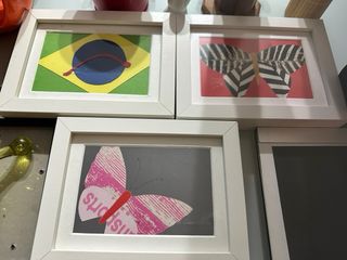 Lote Marcos Fotos, Calabaza, Reloj, Portavelas