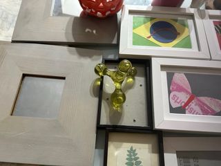 Lote Marcos Fotos, Calabaza, Reloj, Portavelas