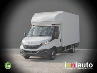 Iveco Daily carrozada con plataforma 20m3 + doble rueda + puerta lateral 3.0TD 160cv