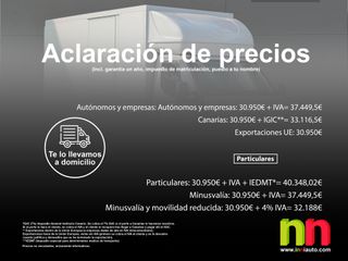 Iveco Daily carrozada con plataforma 20m3 + doble rueda + puerta lateral 3.0TD 160cv