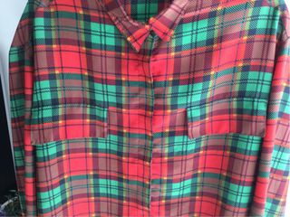 Camisa cuadros vintage