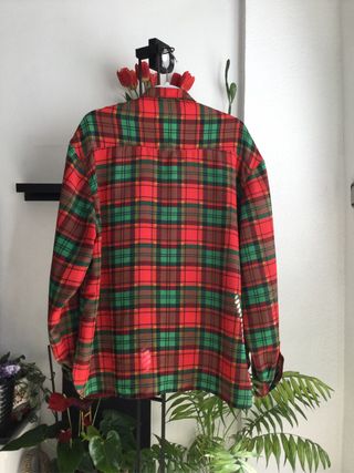 Camisa cuadros vintage