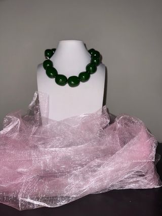 Collana con perle grandi