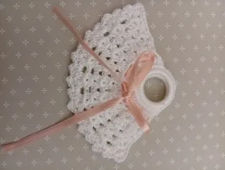 Canastita de hilo para eventos