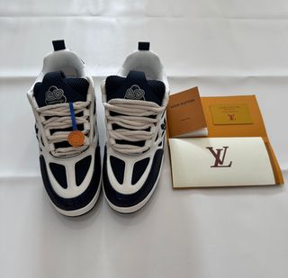 Louis Vuitton Skate Azul y Blanco