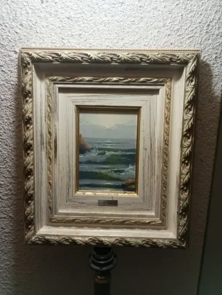 Olio dipinto da Francisco Coll: Paesaggio Marino