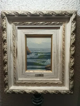 Olio dipinto da Francisco Coll: Paesaggio Marino