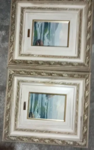 Olio dipinto da Francisco Coll: Paesaggio Marino