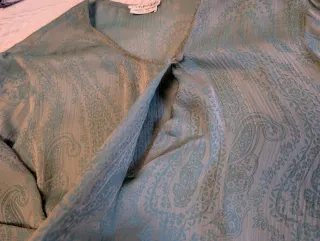 Camisa Calvin Klein Seda Verde