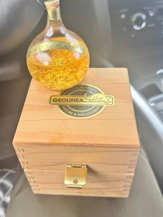 Frasco de Oro 24 Quilates