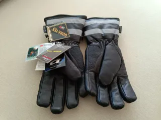 Guantes Moto Gore-Tex Talla 75 Negro.  A estrenar.