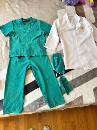 Disfraz médico talla 130