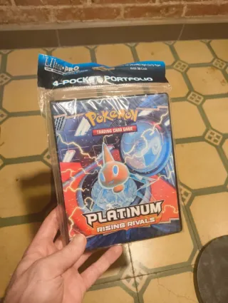 Álbum Pokémon Platinum Rising Rivals sellado