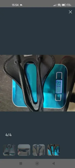 Sillín Ryet Carbono 249x135mm 114g