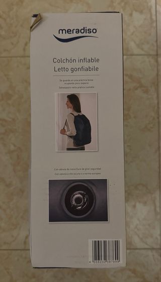 Colchón Hinchable Meradiso 137x22x191cm