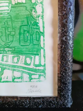 Stampa linoleum Venezia