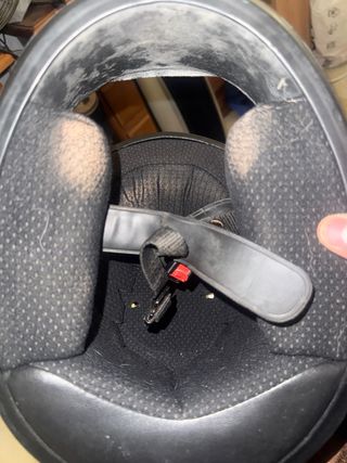 Casco Moto MT Helmets Negro Azul Talla S