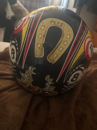 Casco Moto MT Helmets Negro Azul Talla S