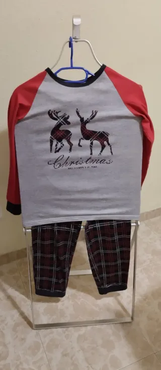 Pijama Navidad Niño/a Reindeer talla 12.