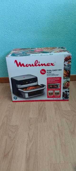 Freidora de aire Moulinex Dual Easy Fry Flex