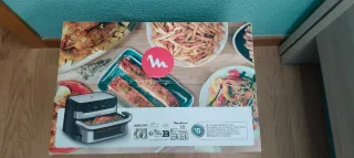 Freidora de aire Moulinex Dual Easy Fry Flex