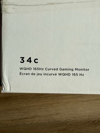 Monitor Gaming HP OMEN 34” 165 Hz