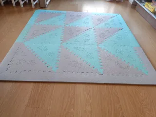 Suelo puzzle bebés Lü Babymats acolchado