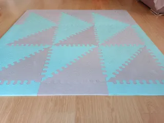 Suelo puzzle bebés Lü Babymats acolchado