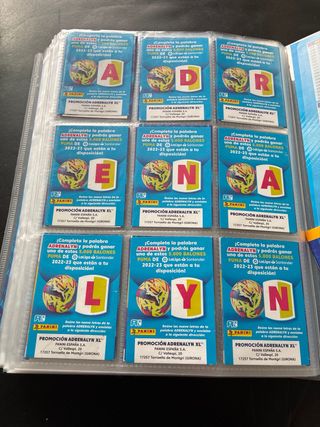 Álbum cromos LALIGA ADRENALYN 22-23 COMPLETO
