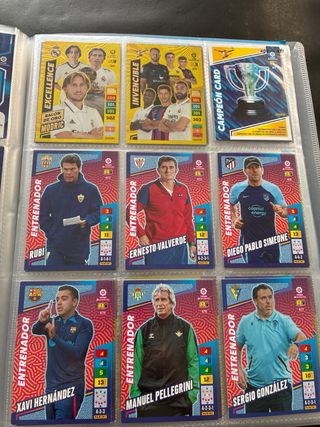 Álbum cromos LALIGA ADRENALYN 22-23 COMPLETO